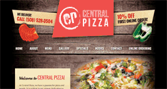 Desktop Screenshot of franklincentralpizza.com